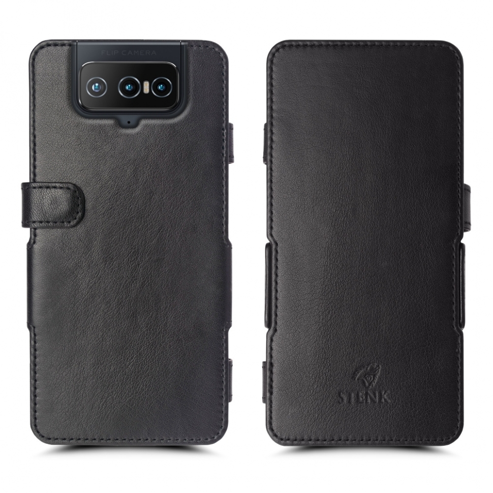 

Чехол книжка Stenk Prime для ASUS Zenfone 8 Flip Чёрный