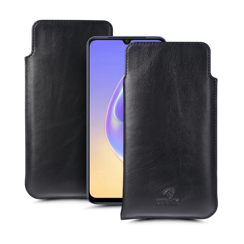 

Футляр Stenk Elegance для Vivo V21e 4G Чёрный