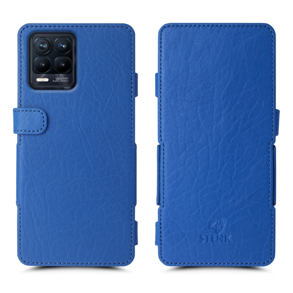 

Чехол книжка Stenk Prime для Realme Realme 8 Pro Ярко синий