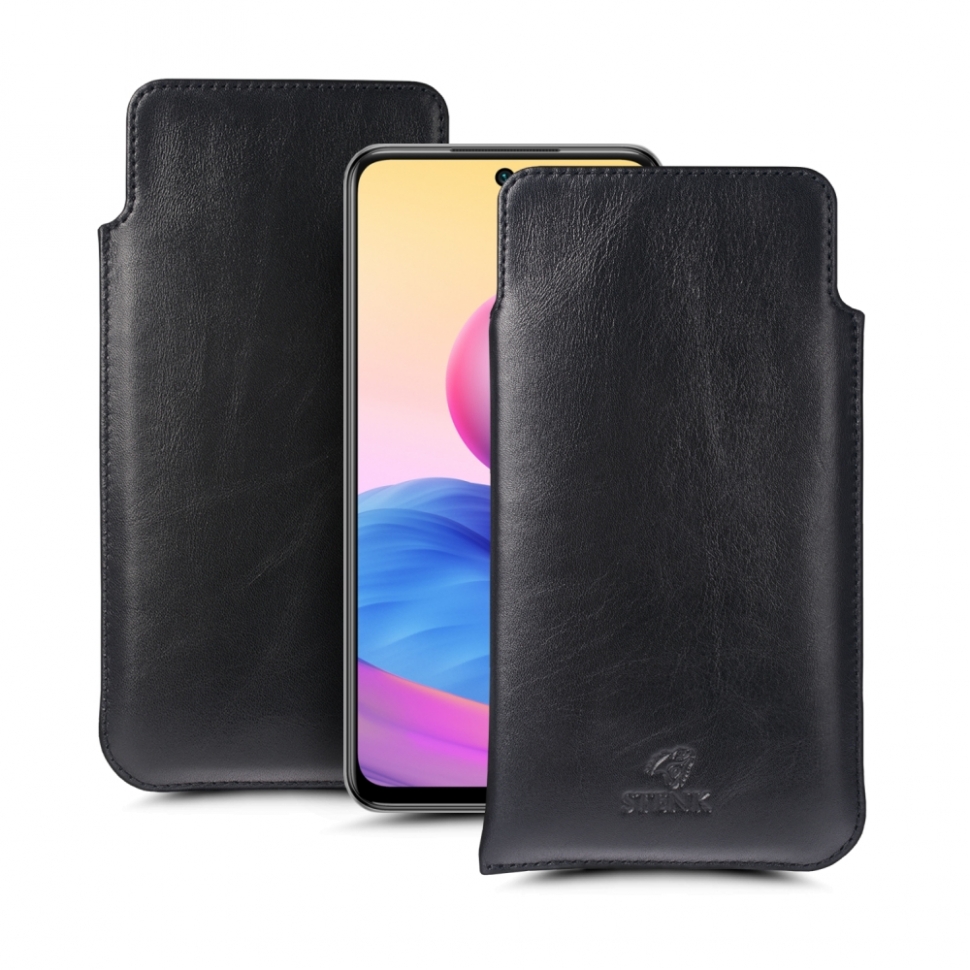

Футляр Stenk Elegance для Xiaomi Redmi Note 10 5G Чёрный