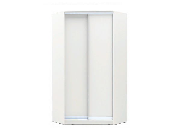 

Шкаф-купе угловой Luxe ДСП/ДСП цвет Белое дерево со структурой 135 x 200 x 60