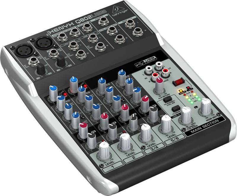 

Пассивный микшерный пульт BEHRINGER XENYXQ802USB 53045