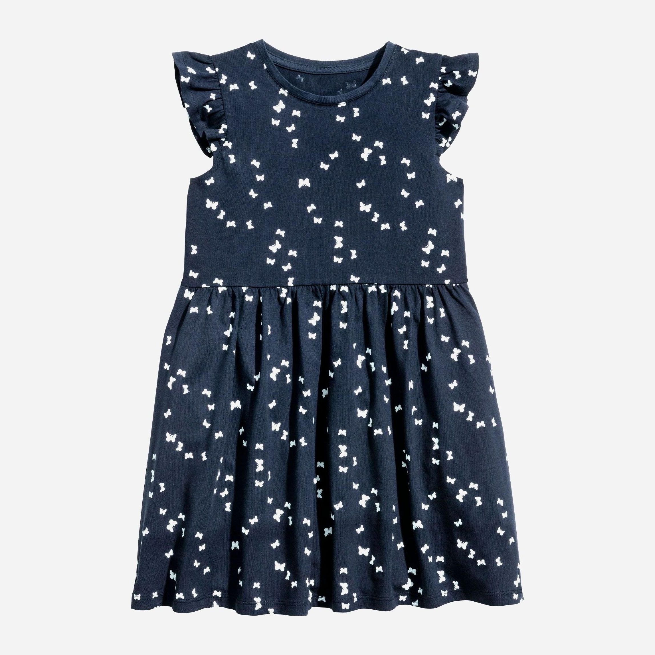 

Платье H&M 0478675-5 98-104 см Темно-синее (СА2000001784754)
