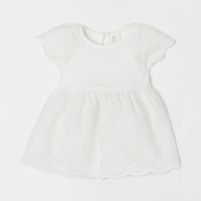 

Платье H&M 0704533-9 86 см Белое (СА2000001788844)