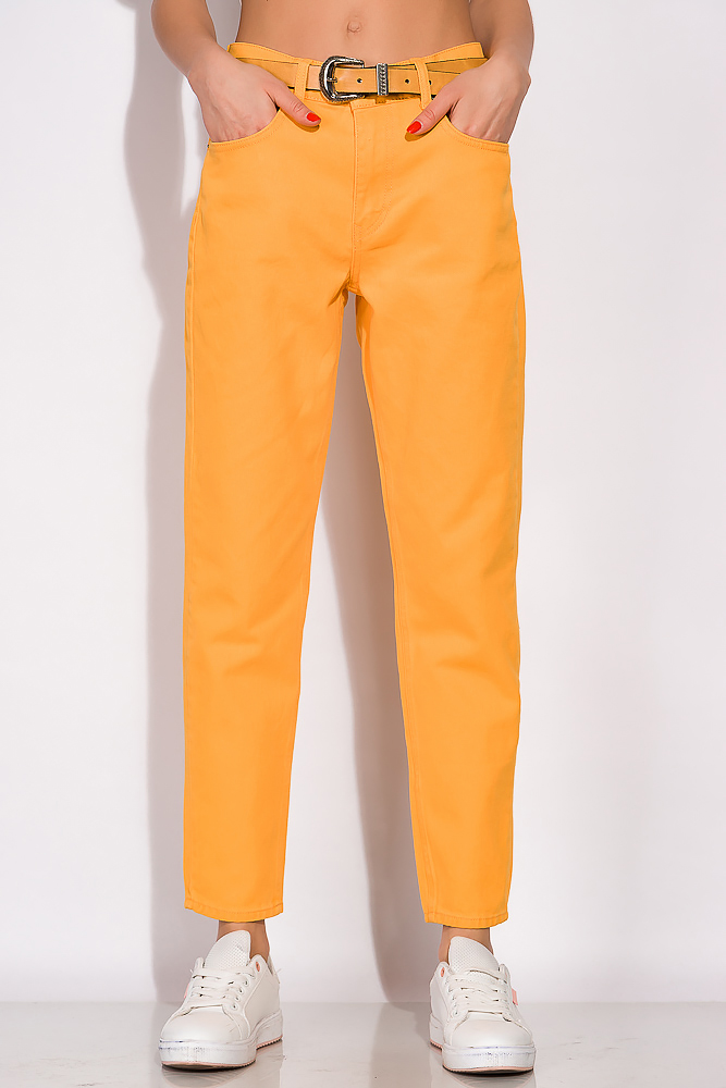 

Джинсы женские в стиле Casual Time of Style 148P296 26 Ярко-желтый