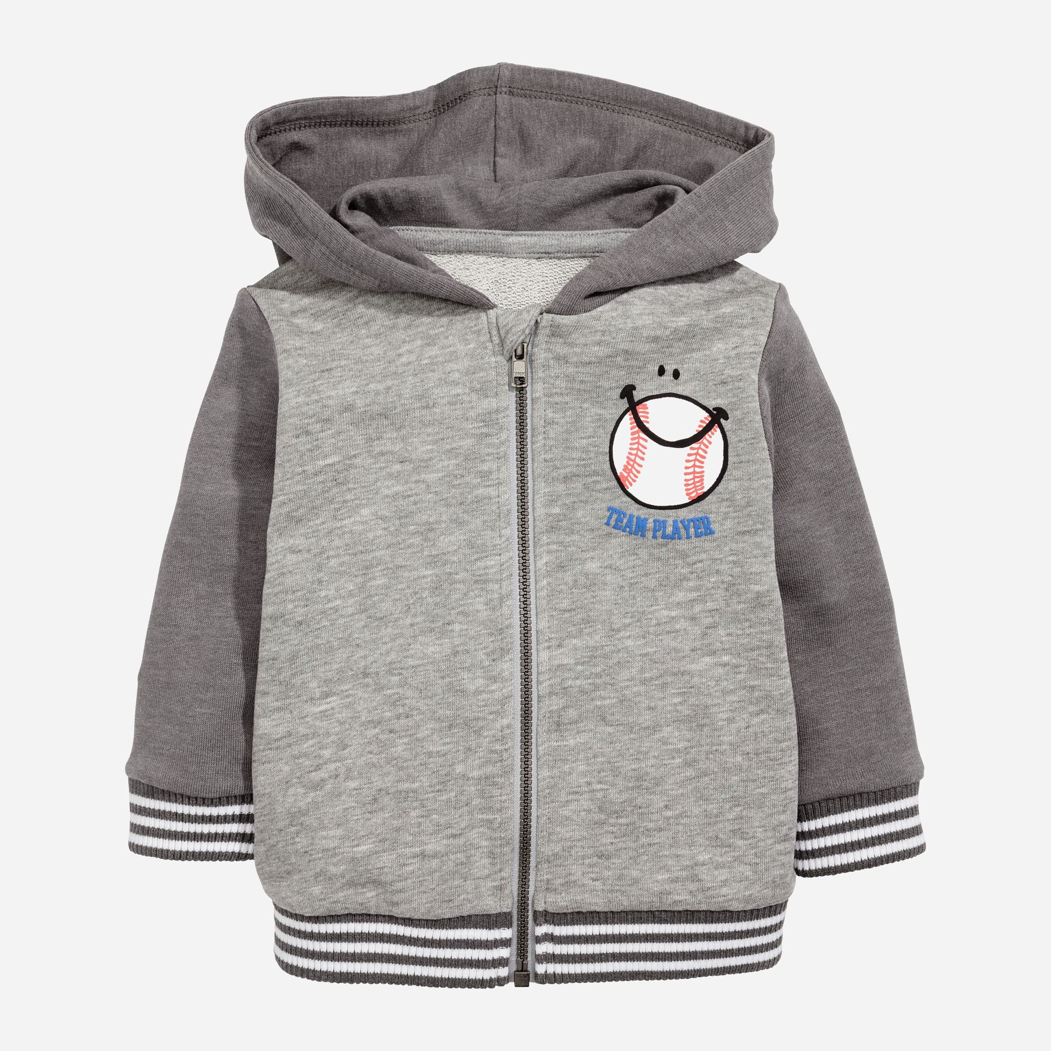 

Толстовка H&M 0522450-6 92 см Серая (СА2000001783924)