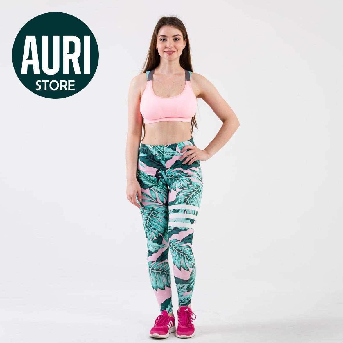 

Спортивные леггинсы LogiFit Tropic Boom, Спортивные леггинсы LogiFit Tropic Boom M