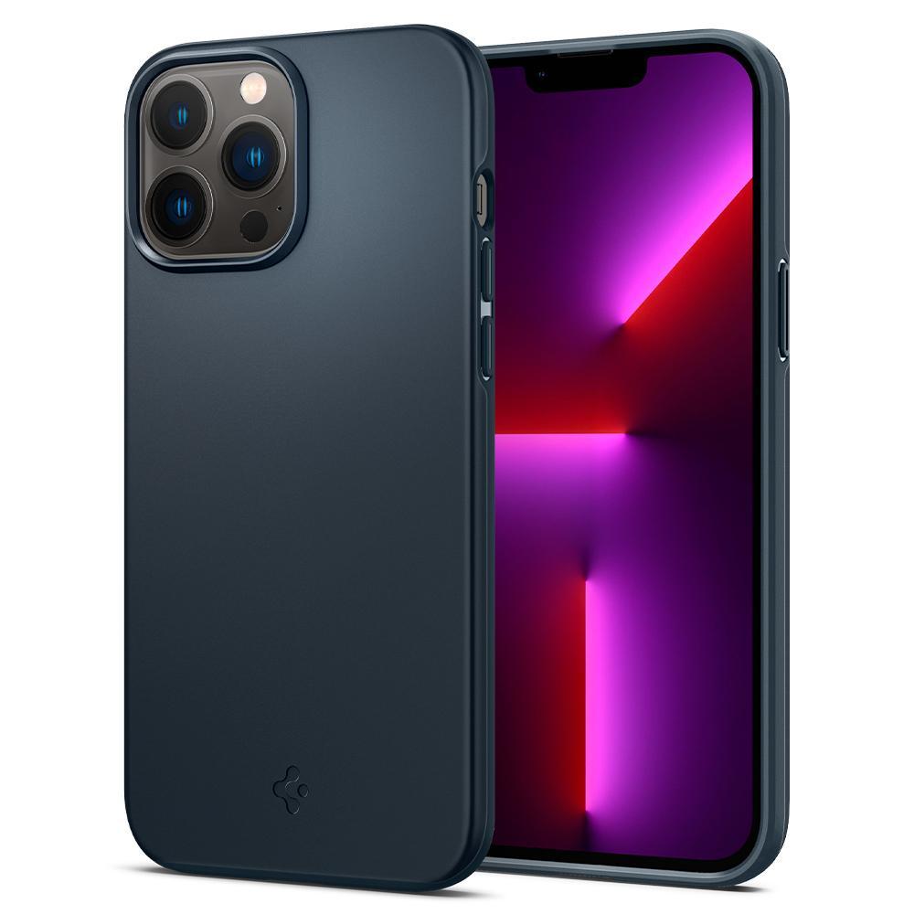 

Чехол Spigen Thin Fit для iPhone 13 Pro Max Metal Slate
