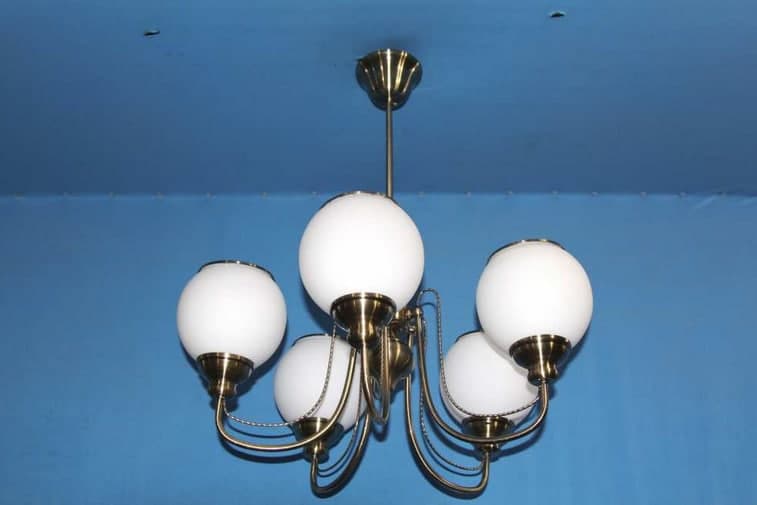 

Люстра с плафонами Ray L30214/5 (AB2) (AN004106)