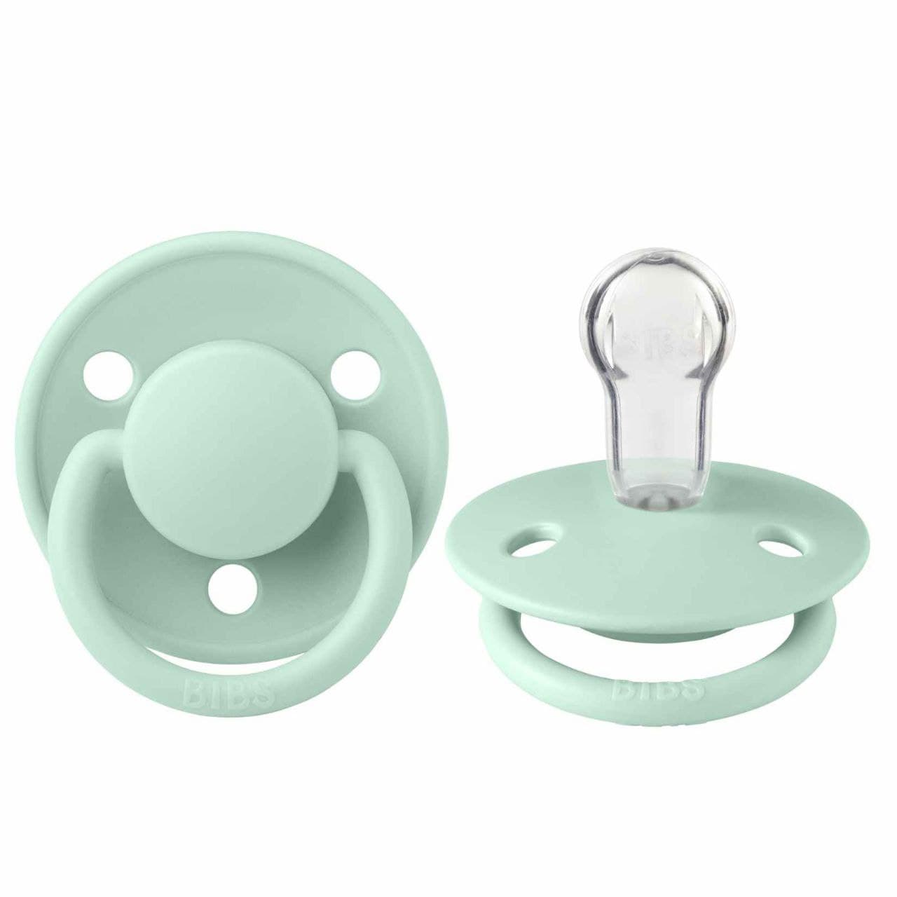 

Пустушка BIBS De Lux Silicone Nordic Mint Північна М'ята - 0-36 міс.