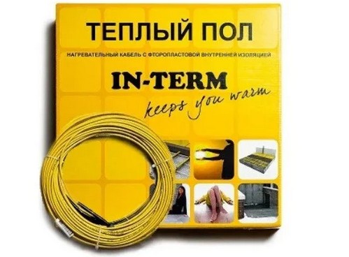 

Тонкий кабель для теплого пола IN THERM 8м, 170 Вт