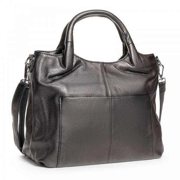 

Женская кожаная сумка классическая ALEX RAI 02-09 08-9502-9 silver-grey
