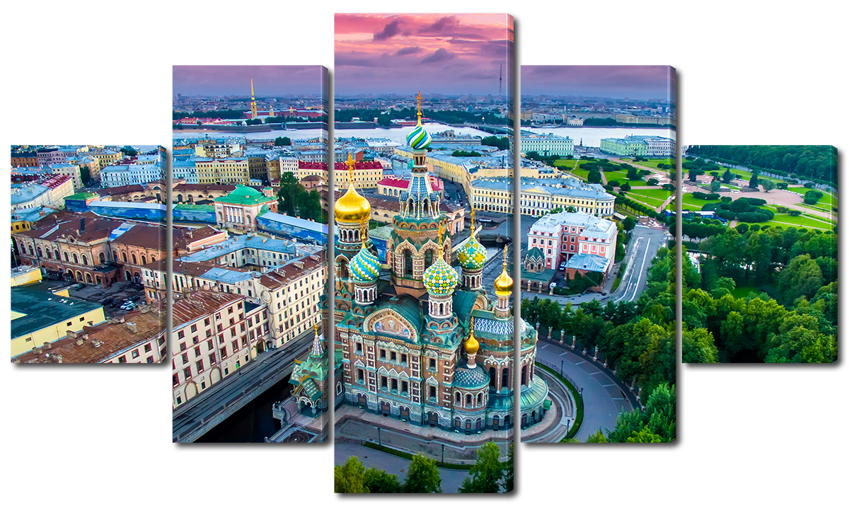 

Модульная картина Interno Холст Санкт-Петербург, Россия 158х90см