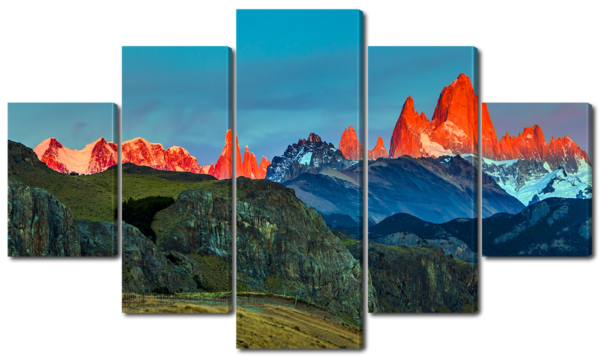 

Модульная картина Interno Холст Патагония Санрайз 158х90см