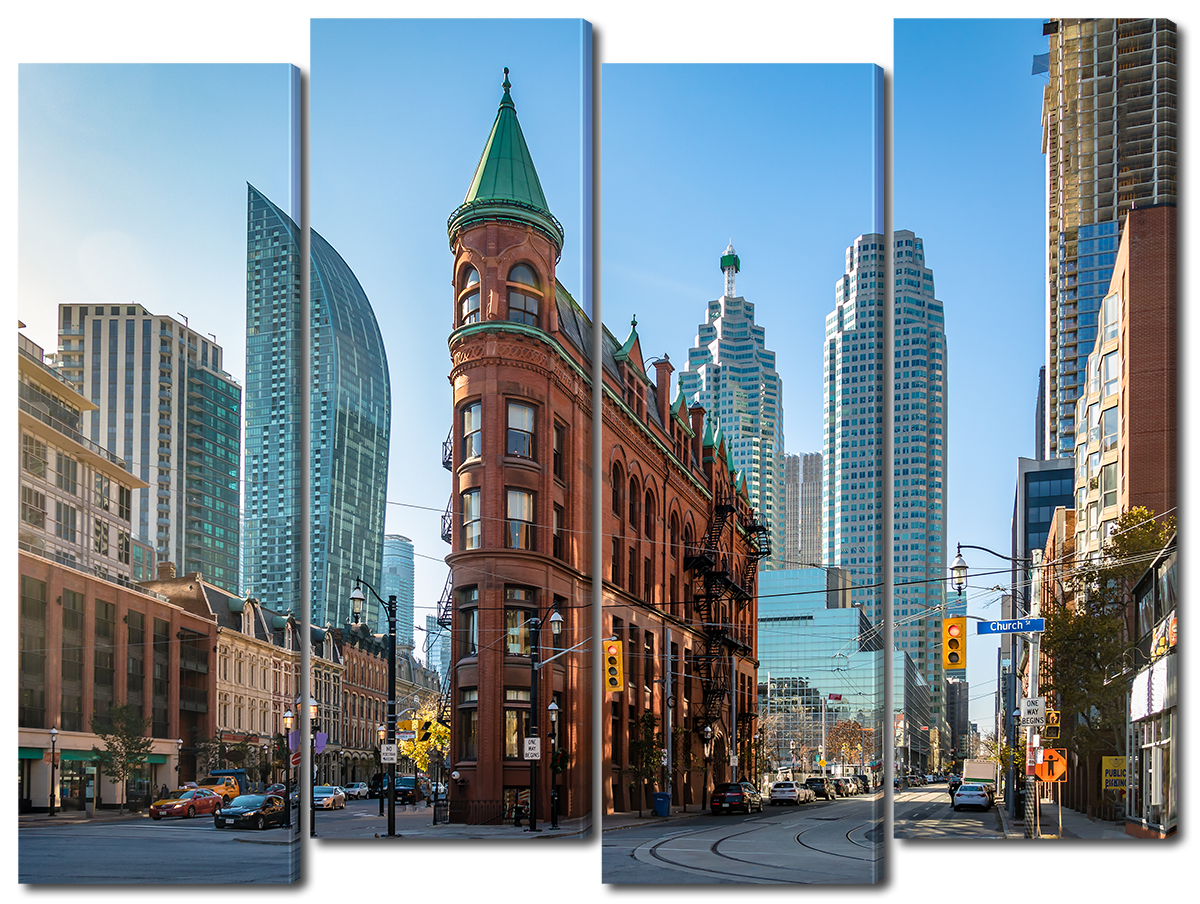 

Модульная картина Interno Холст Торонто 124х94см