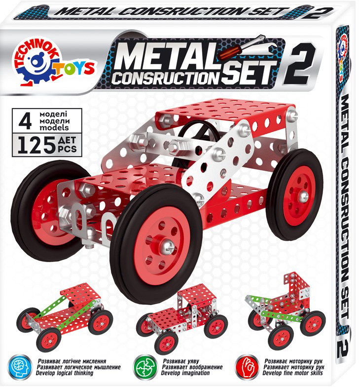 

Игрушка Technok Конструктор Металлический (6405) (4823037606405)