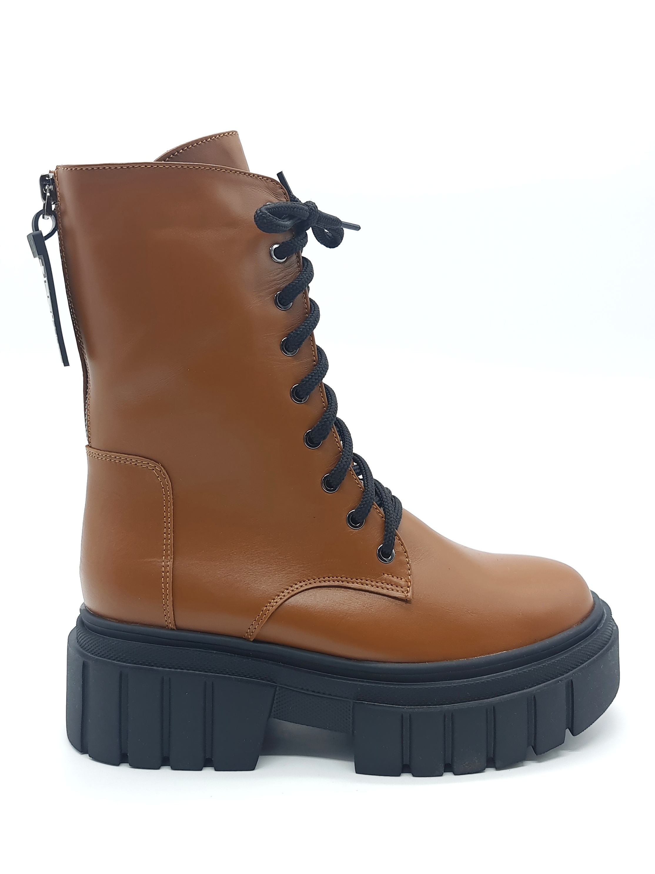 

Жіночі черевики Foot Step зимові руді шкіряні FS-19-5 245 мм 38(р)