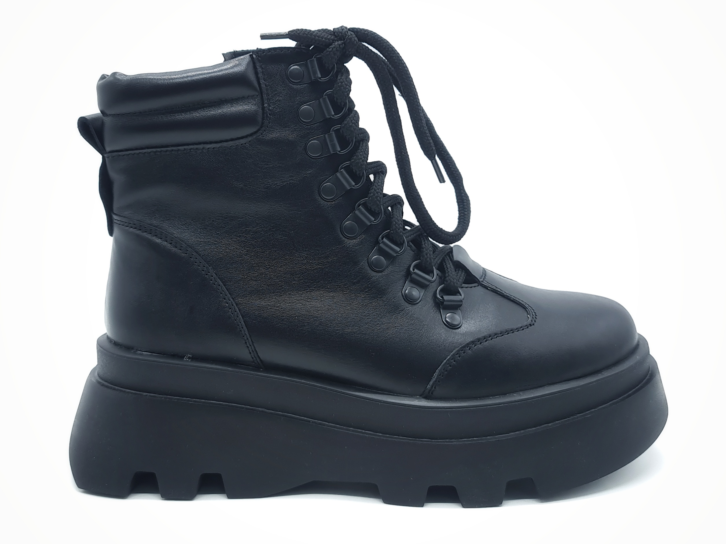 

Жіночі черевики Foot Step зимові чорні шкіряні FS-19-8 240 мм 36(р)