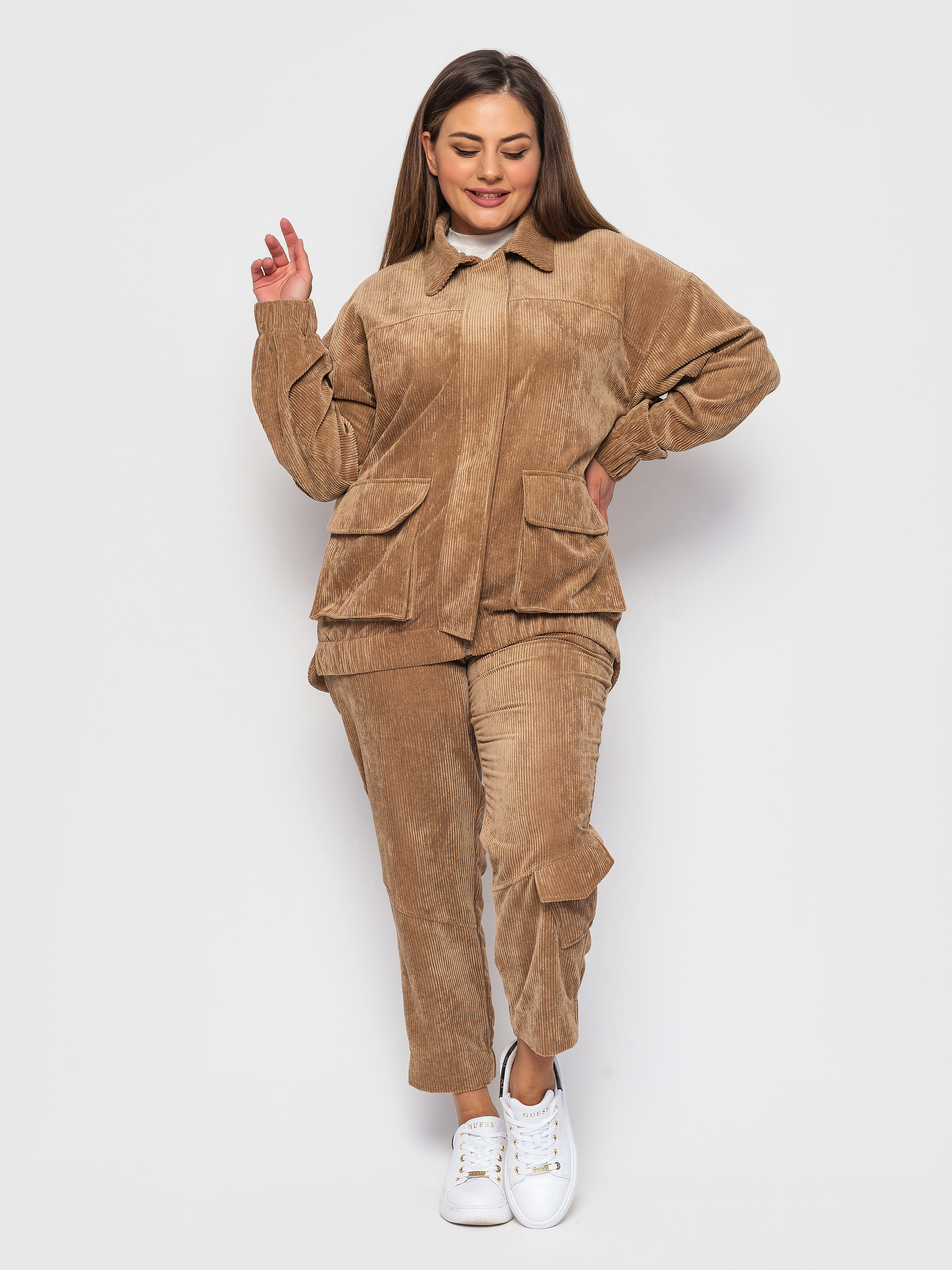

Костюм брючный "Бероль" (песочный)  (XXXL, Костюм брючный "Бероль" (песочный) 54 (XXXL)