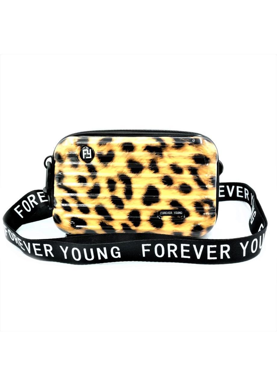 

Сумка на плечо Forever Young Леопардовая желтая 18 х 10 х 6 см