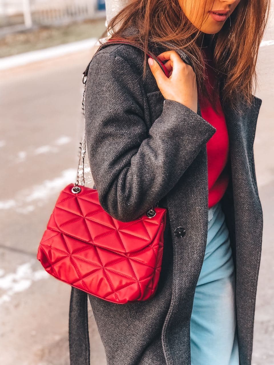 

Сумка женская Astory Designer Bags Калео красная