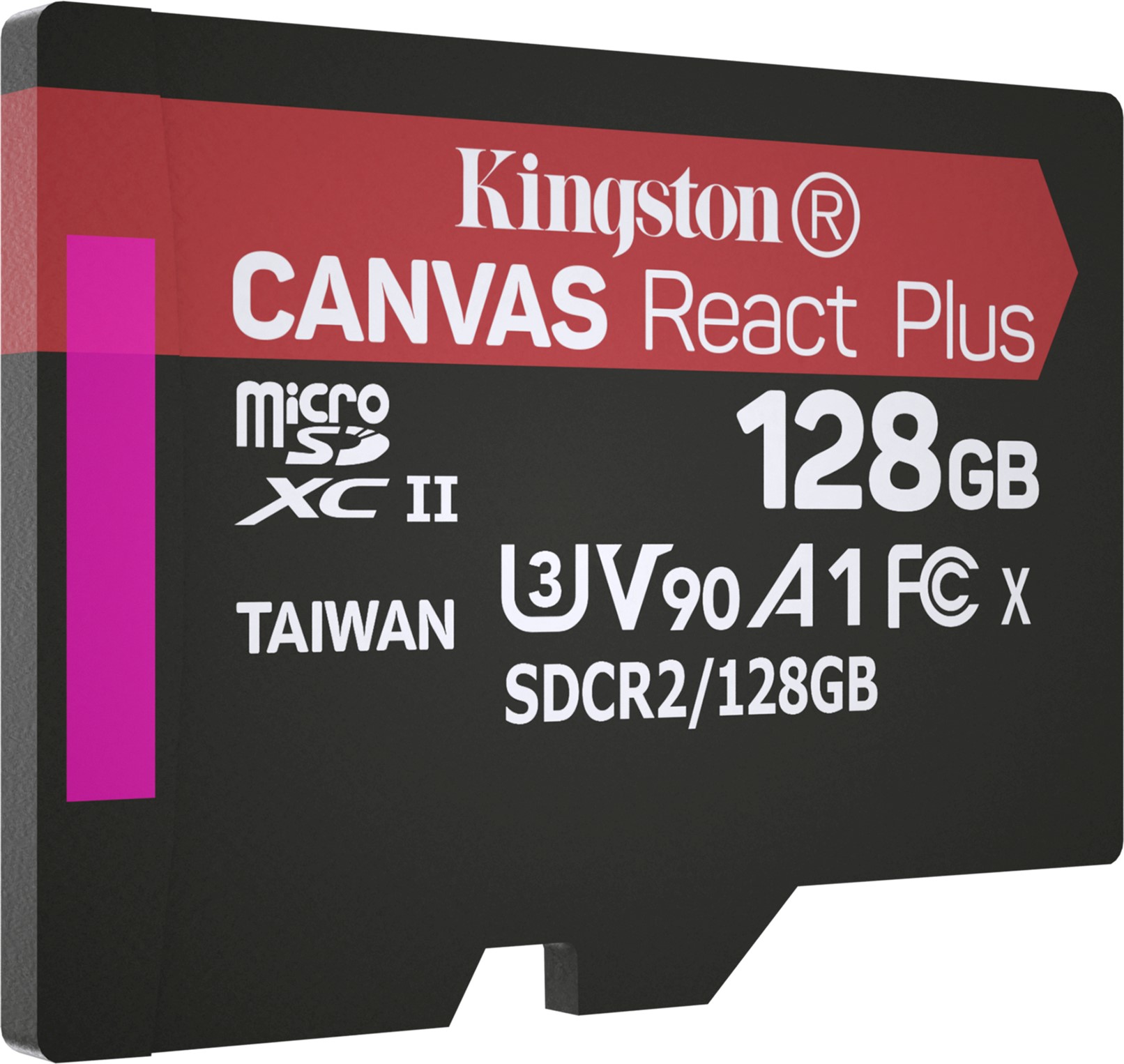 Memoria microSD 128GB Kingston Canvas React Plus (MLPMR2/128GB) - Mesajil