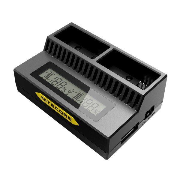 

Зарядное устройство Nitecore UGP3 для GoPro Hero 3 (AHDBT- 302/301/201)