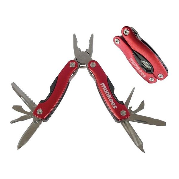 

Брелок-мультиинструмент Munkees SS Multi Tool Red (2572)