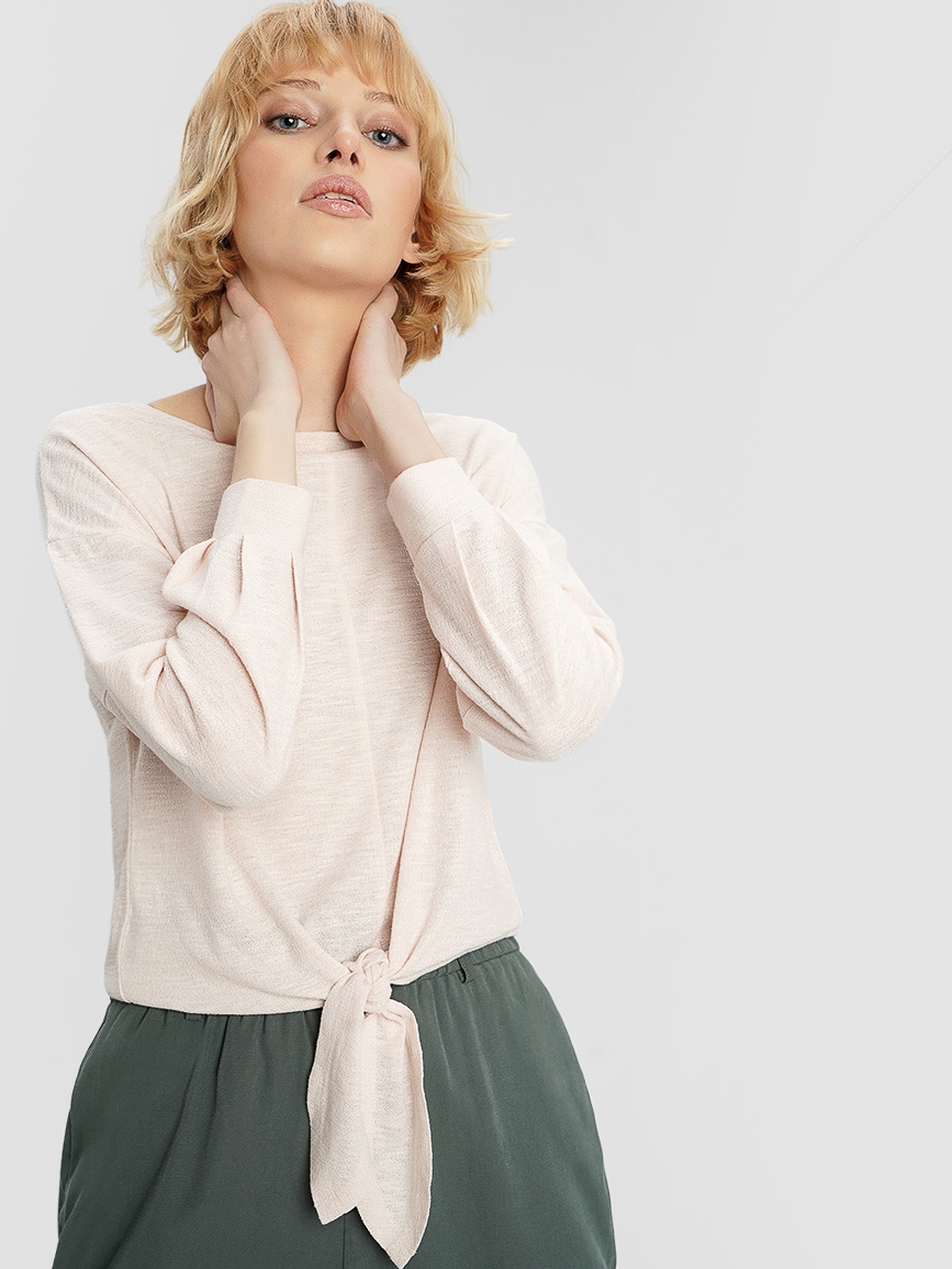 

Лонгслив O'STIN Casual 26J9LJI6QU-T2  Бежевый, Лонгслив O'STIN Casual 26J9LJI6QU-T2 L Бежевый