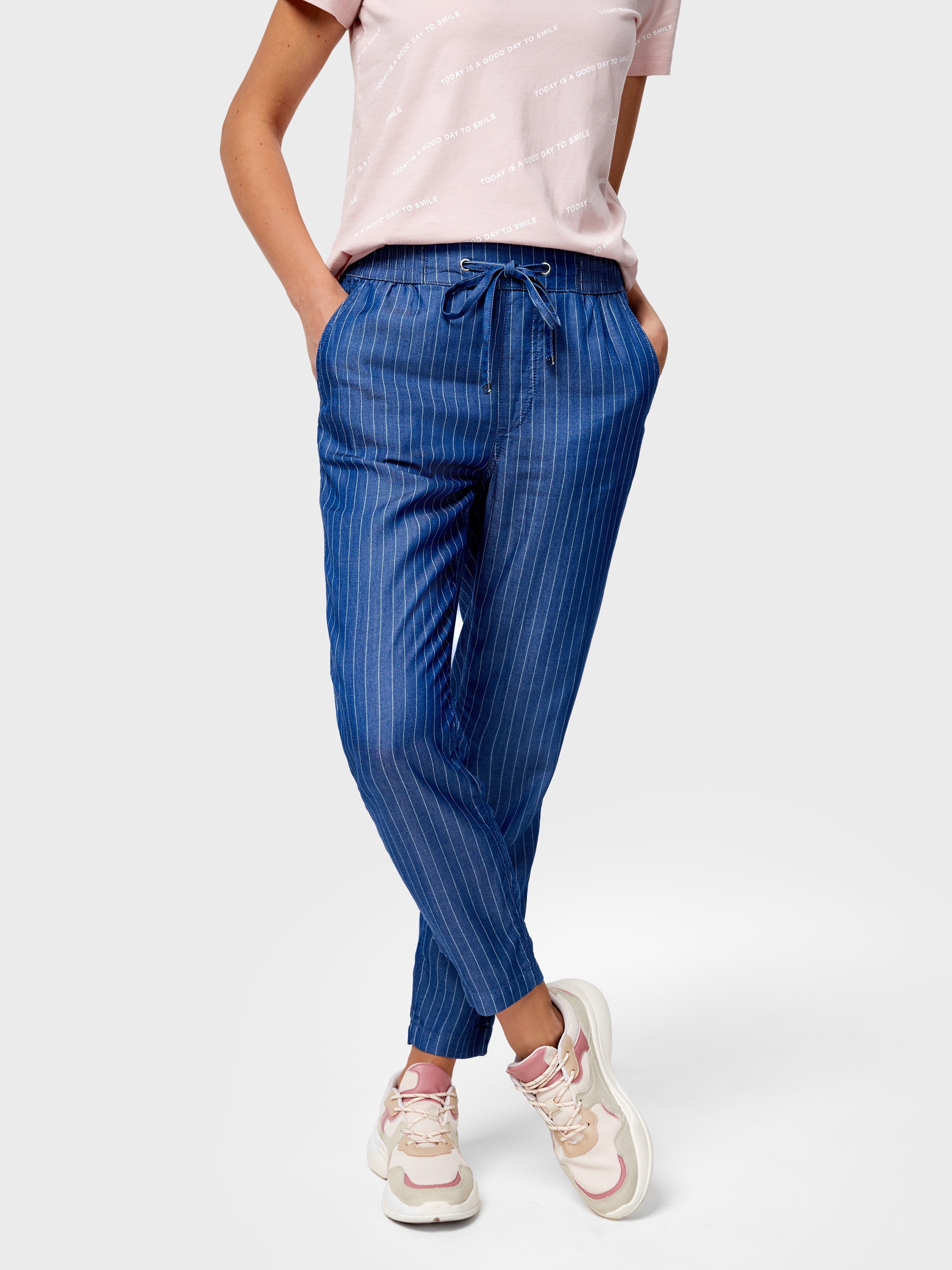 

Брюки O'STIN Casual LP4U82D4S-D4  Синие, Брюки O'STIN Casual LP4U82D4S-D4 S Синие