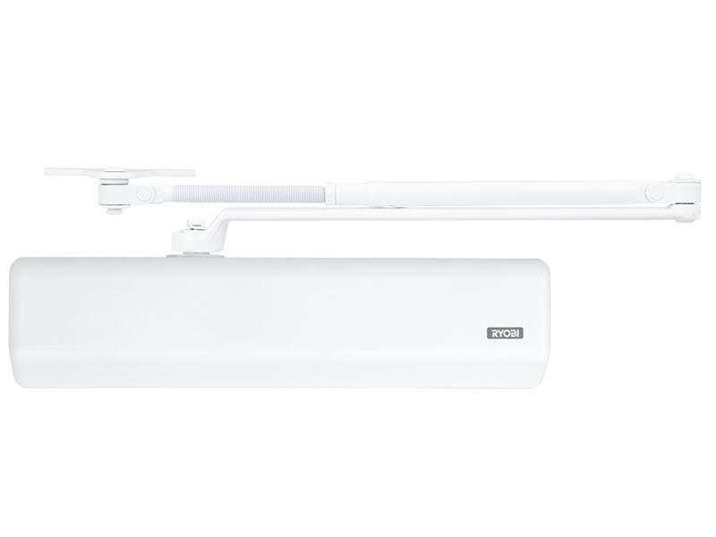 

Дверной доводчик RYOBI 3550 D-3550 BC/DA UNIV белый универсальная тяга EN 2-5 100кг 1250мм FIRE