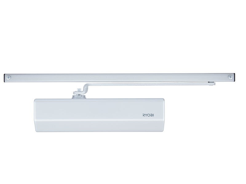 

Дверной доводчик RYOBI 2000 D-2050T BC серебро скользящая шина EN 3 60кг 950мм FIRE