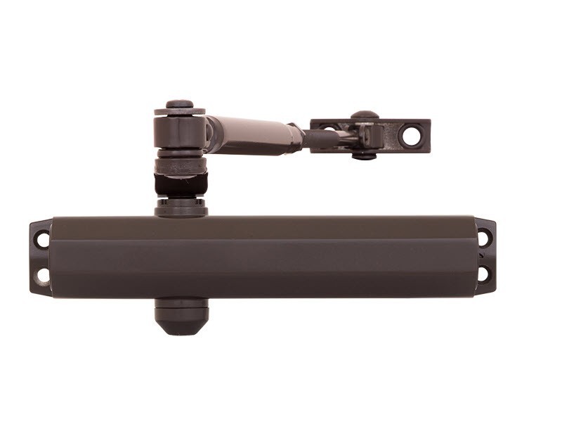 

Дверной доводчик RYOBI 2000 DS-2005V BC бронза стандартная тяга с фиксацией EN 3/4/5 100кг 1250мм