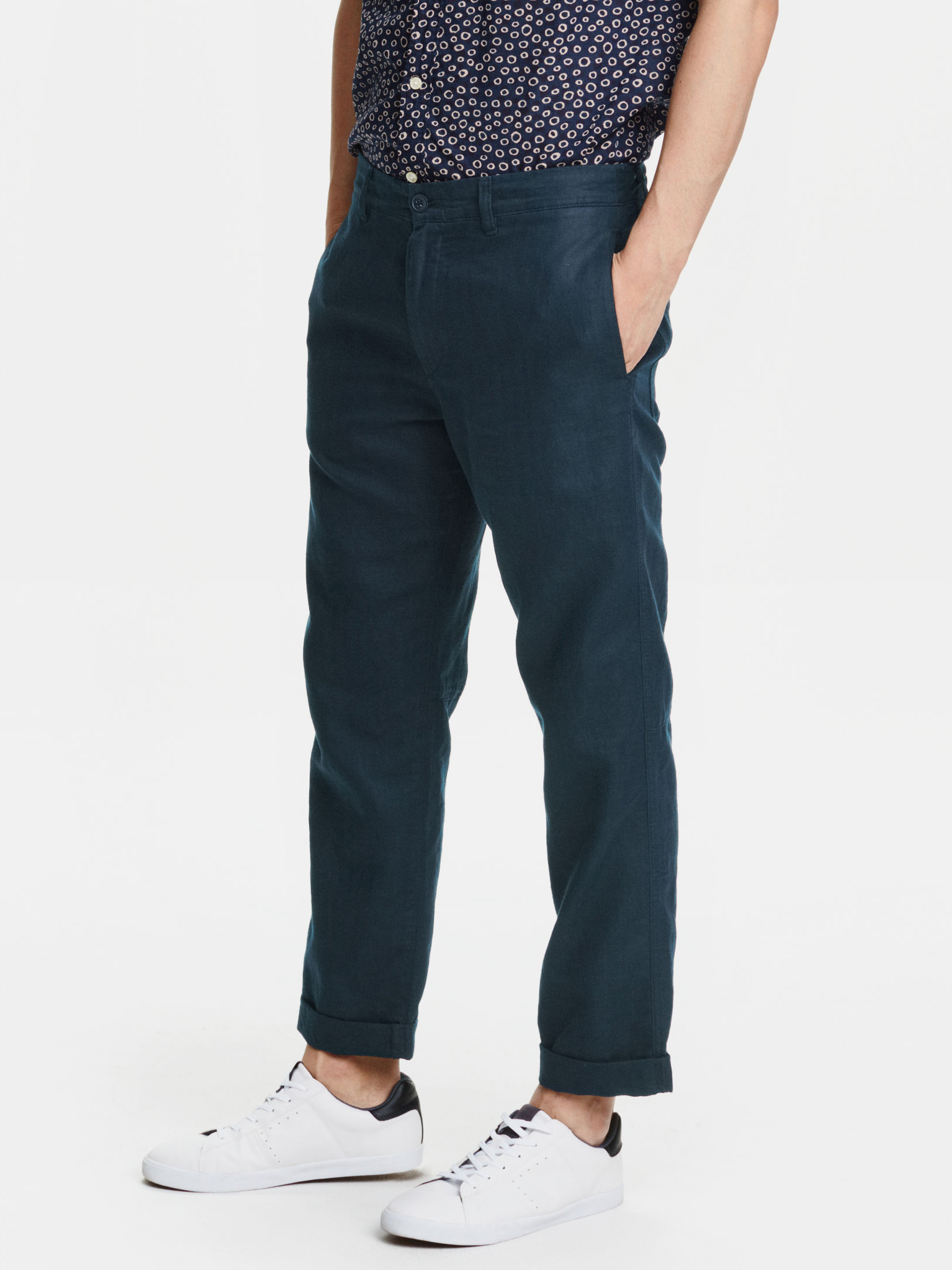 

Брюки H&M XAZ050858LLXD  Темно-синие, Брюки H&M XAZ050858LLXD 32 Темно-синие
