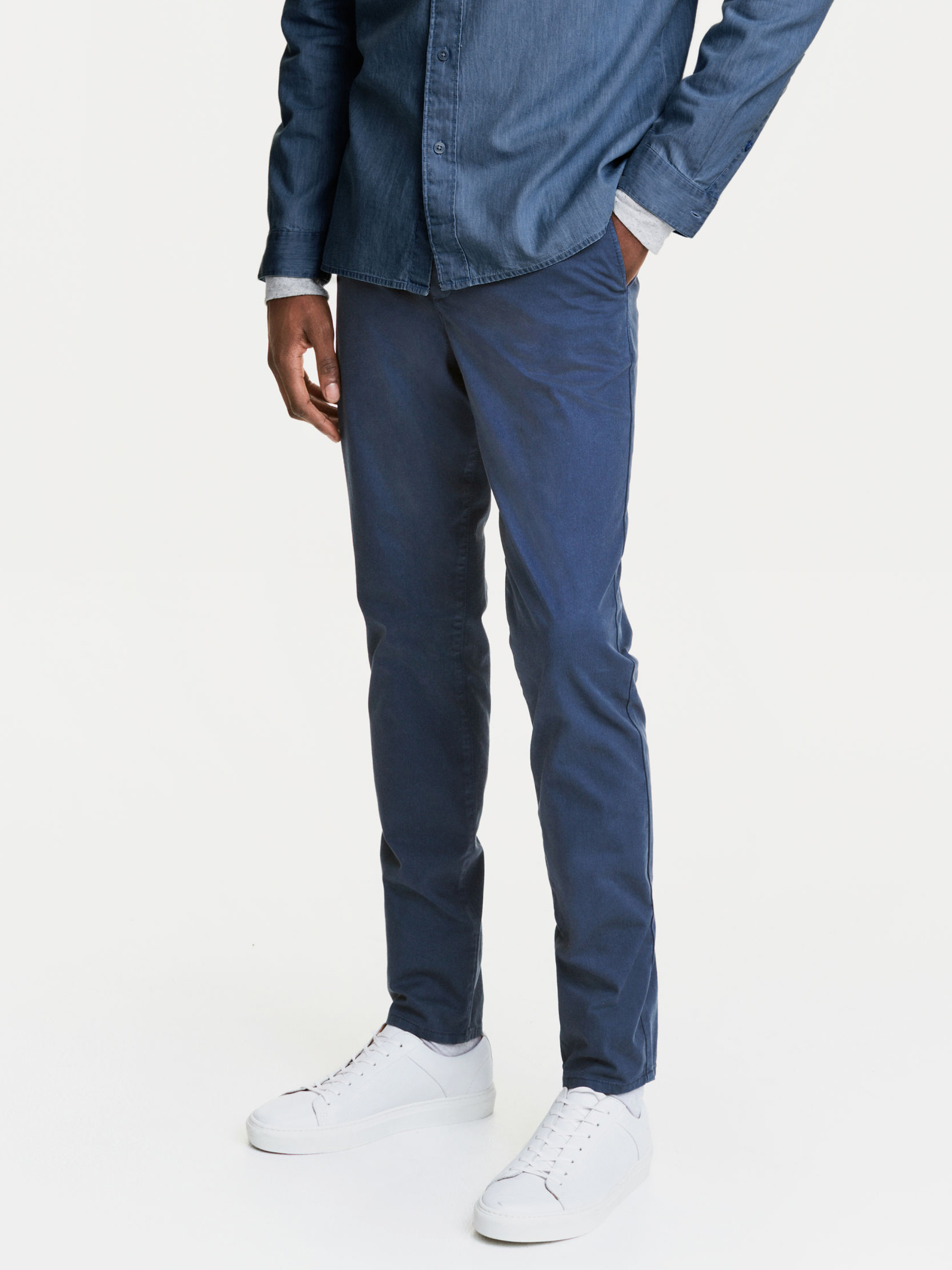 

Брюки H&M XAZ051127JCWZ  Синие, Брюки H&M XAZ051127JCWZ 48 Синие