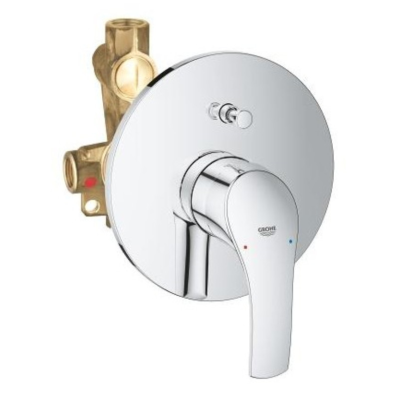 

Смеситель для душа с переключателем скрытого монтажа Grohe Eurosmart 33305002