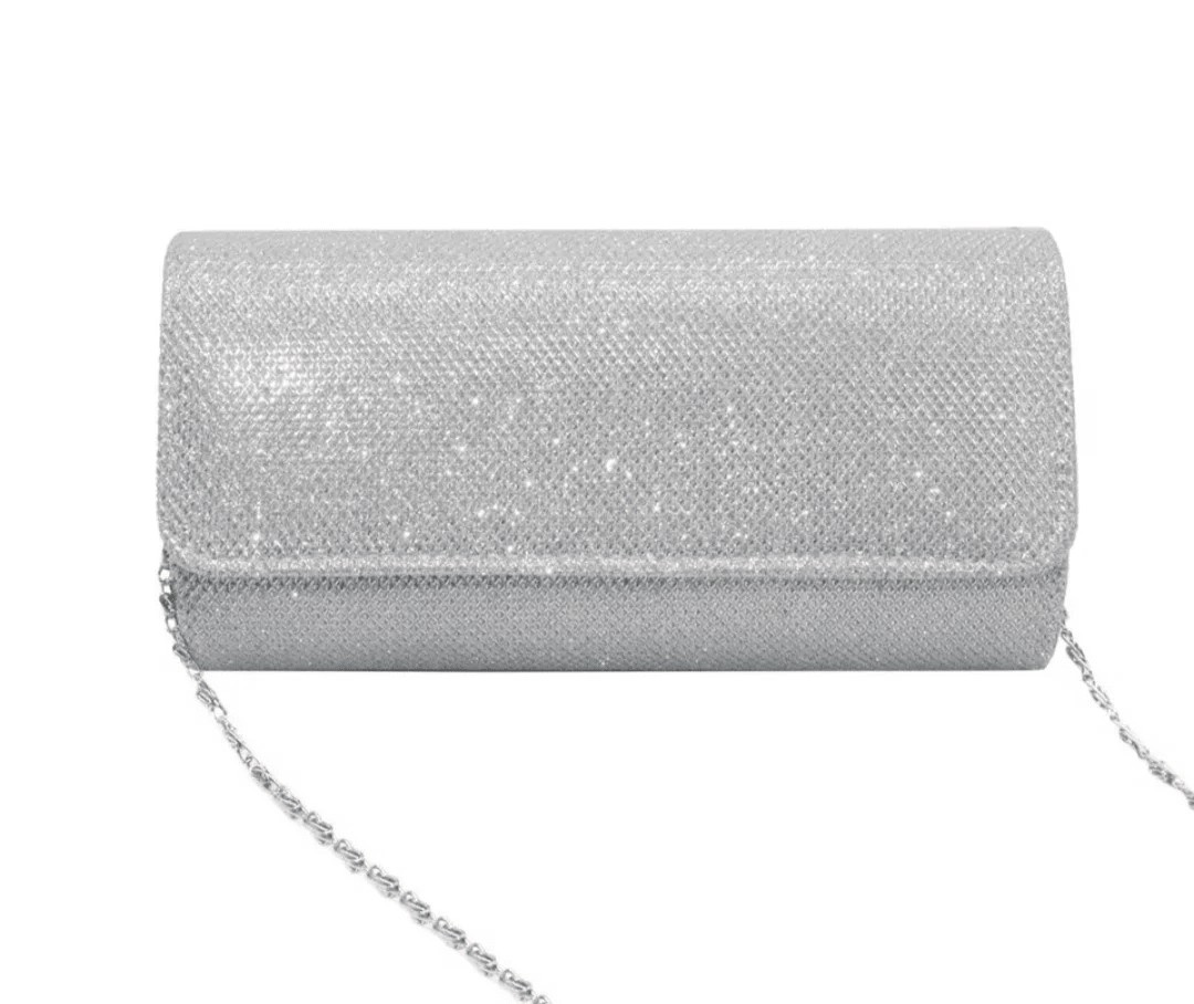 

Женский вечерний клатч Smooza серебристый (1147-silver)