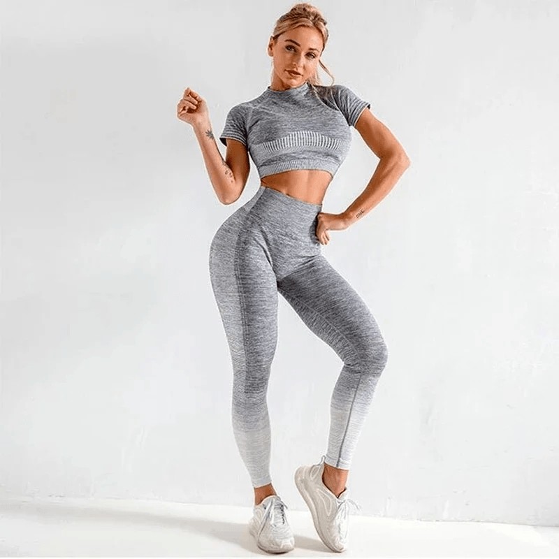 

Женский костюм для фитнеса Whatiwear серо-белый  (1281-gray, Женский костюм для фитнеса Whatiwear серо-белый S (1281-gray-S)