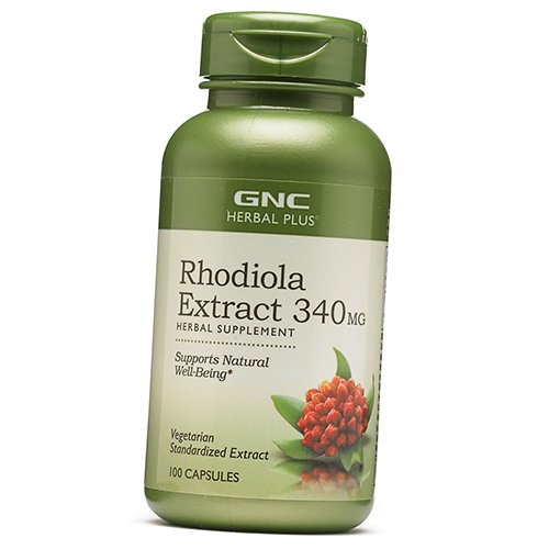

Экстракт Родиолы Розовой, Rhodiola Extract 340, GNC 100капс (71120028)