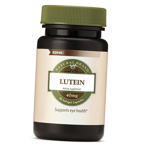 

Лютеин и Зеаксантин, Lutein 40, GNC 30гелкапс (72120011)