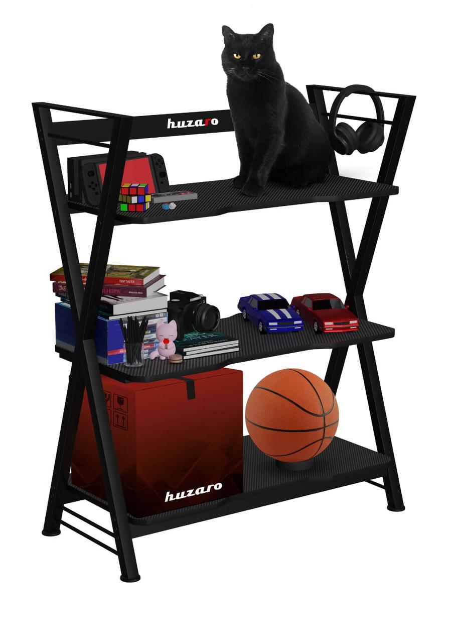 

Стелаж для геймеров Szafka Huzaro Iron 5.0 Black