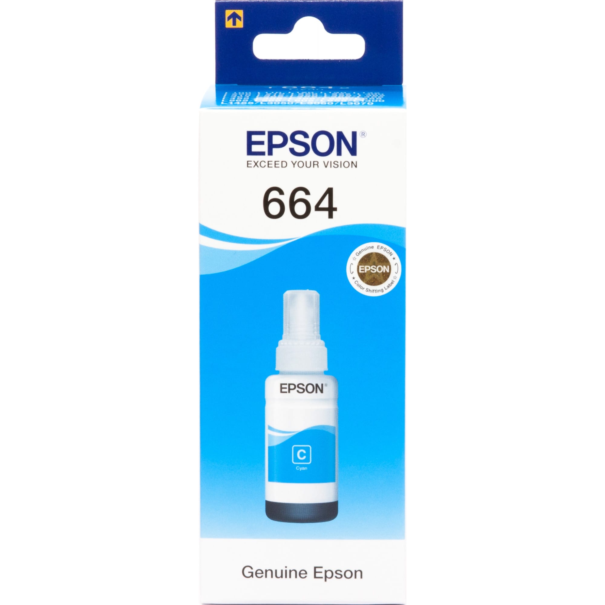 Чернила для Epson L364 Epson 664 Cyan 70мл C13T66424A – низкие цены ...