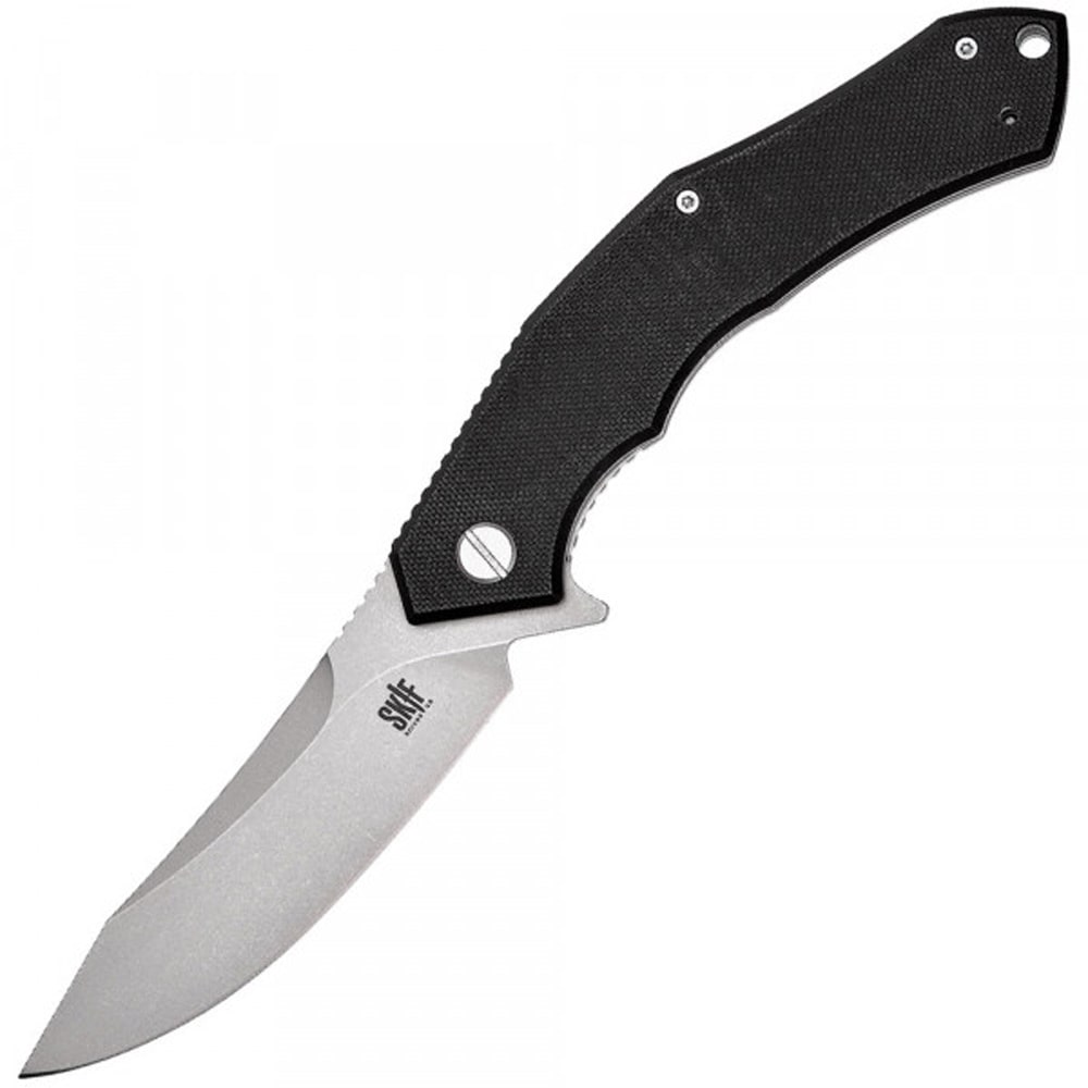

Нож складной SKIF Whaler SW (длина: 230мм, лезвие: 95мм), черный