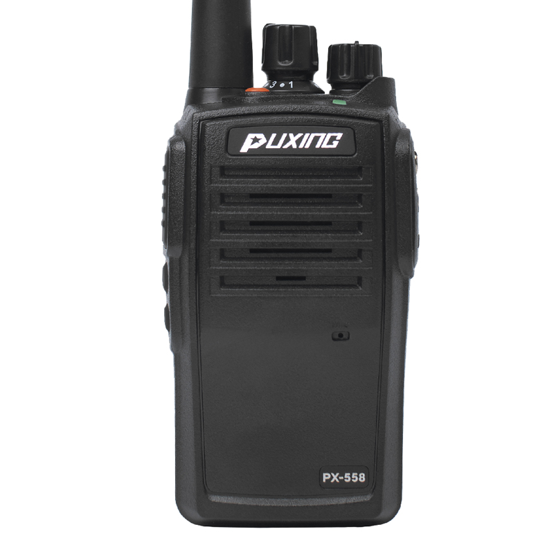 

Рация Puxing PX-558 (5W, VHF, 136-174MHz, до 10 км, 16 каналов, АКБ 1600 mAh), черная