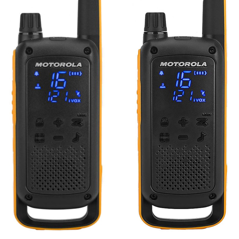 

Рация Motorola Talkabout T82 Extreme RSM (0,5W, PMR446, 446 MHz, до 10км, 16кан., АКБ), 2шт, оранж