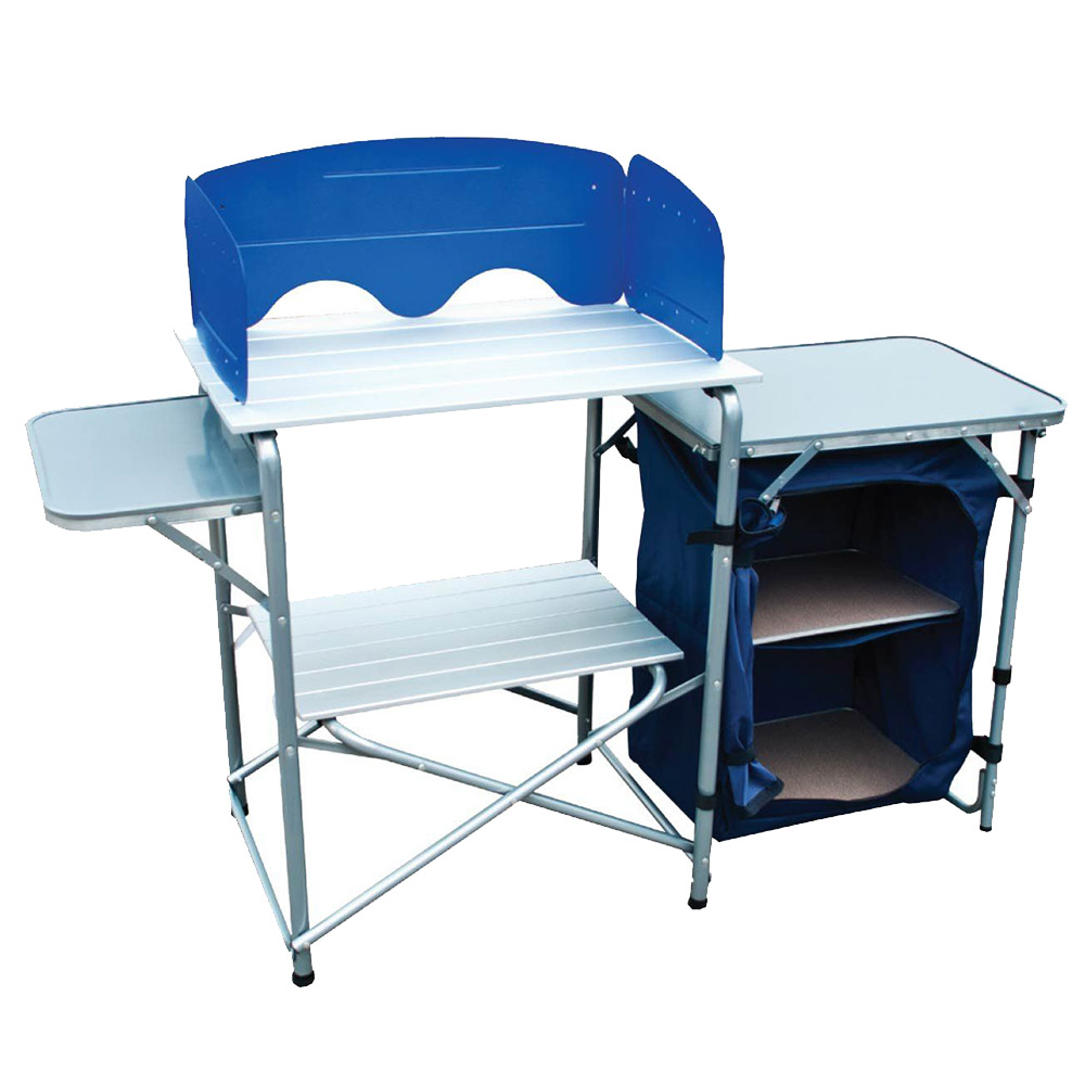 

Кухня складная туристическая Tramp TRF-021 (1390х460х800мм), синяя