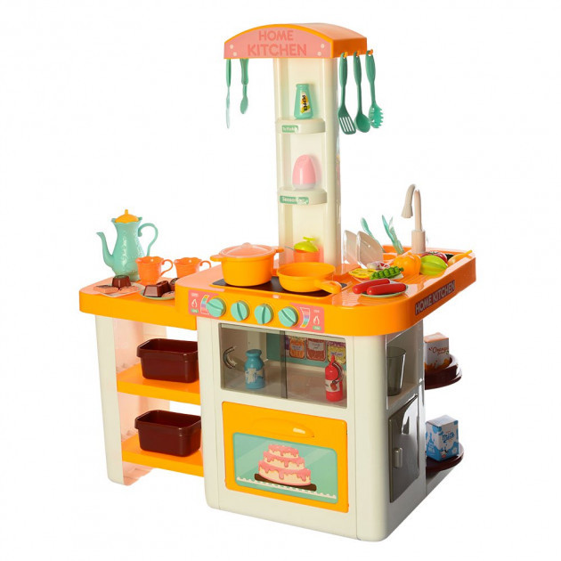

Кухня игрушка для девочки Limo Toy кухня игрушечная с водой 889-63 высота 75 см 55 предметов