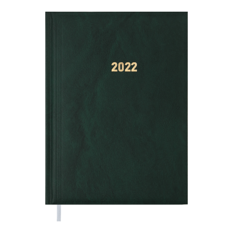 

Щоденник датований 2022 BASE (Miradur), L2U, A5, зелений, бумвініл/поролон BM.2108-04