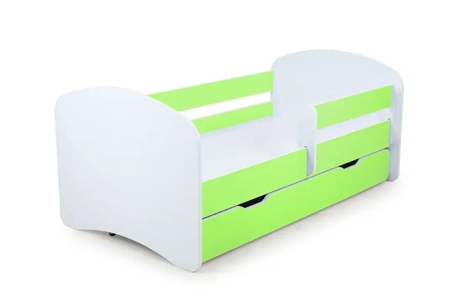 

Детская кровать Pondi Лакки Зеленый 160x80 см