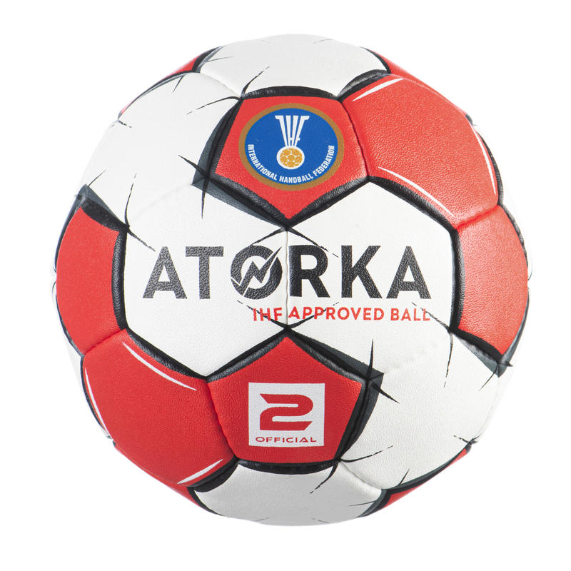 

Мяч Гандбольный ATORKA №2 Белый с Красным